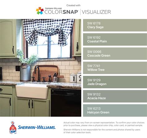 sherwin williams willow tree cabinets